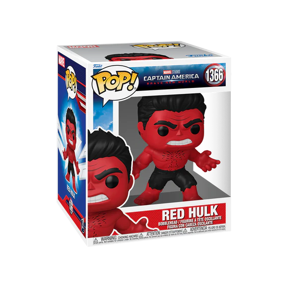 CAPTAIN AMERICA BRAVE NEW WORLD - POP Super 6'' N° 1366 - Red Hulk