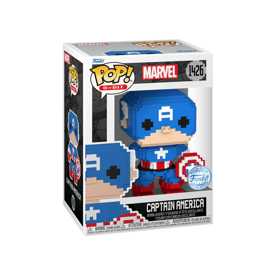 8-BIT - POP Marvel N° 1426 - Captain America