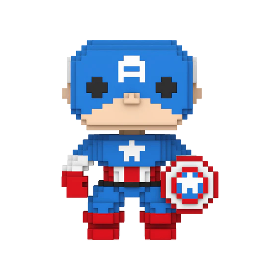 8-BIT - POP Marvel N° 1426 - Captain America