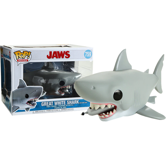 JAWS - POP SUPER 6" N° 759 - Jaws with Diving Tank