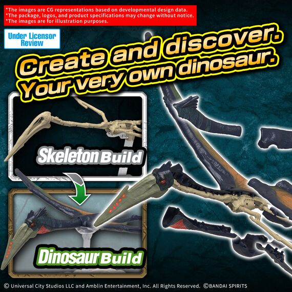 PLANNOSAURUS JURASSIC WORLD - Quetzalcoatlus - Model Kit