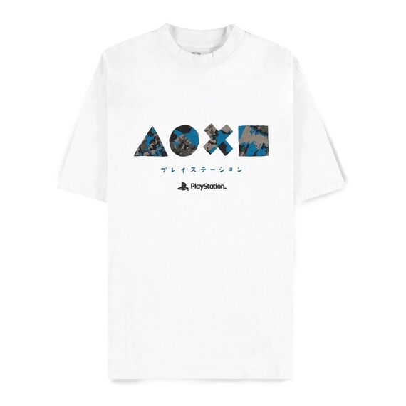 PLAYSTATION - Icons Japan - Men Loose Fit T-Shirt (S)