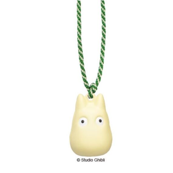 MY NEIGHBOR TOTORO - White Totoro - Strap Bell Netsuke