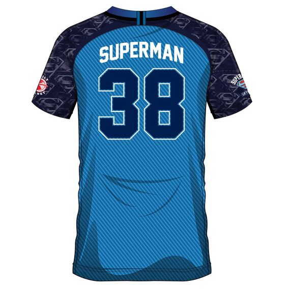 SUPERMAN - Superman 38 - Soccer Jersey Men (XXL)