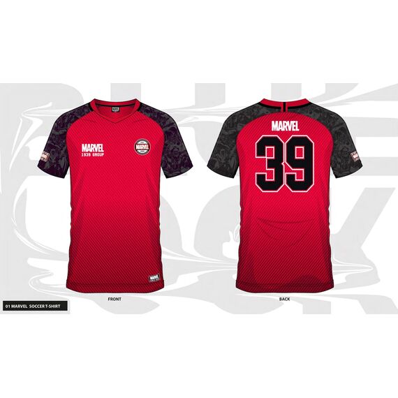 MARVEL - Marvel 1939 Group - Soccer Jersey Men (XXL)