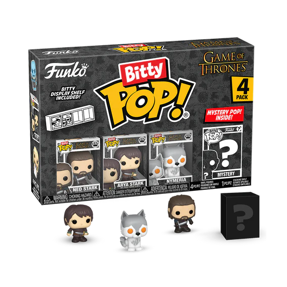 GAME OF THRONES - Bitty Pop 4 Pack 2.5cm - Ned Stark