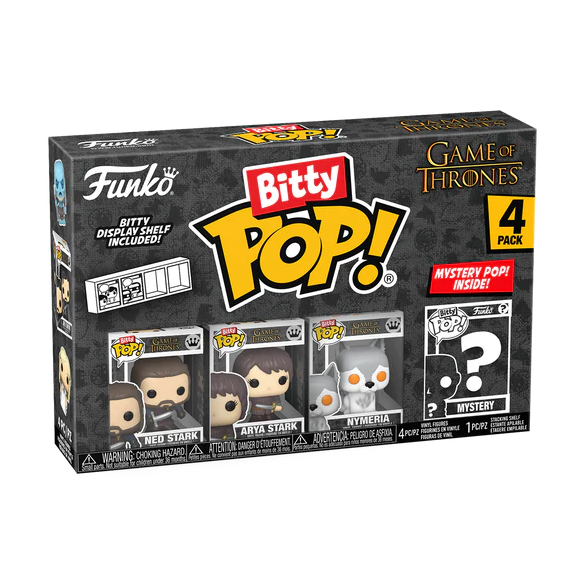 GAME OF THRONES - Bitty Pop 4 Pack 2.5cm - Ned Stark