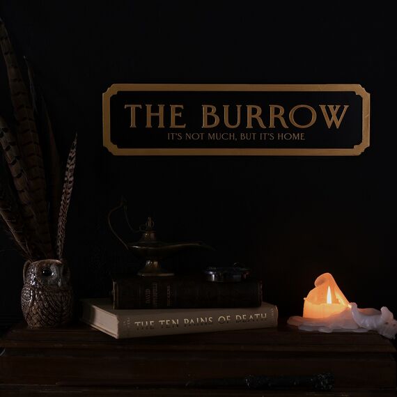 HARRY POTTER - The Burrow - Street Sign