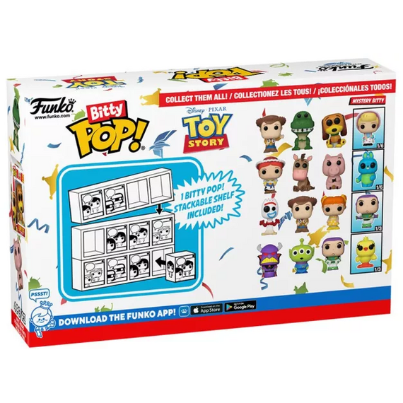 TOY STORY - Bitty Pop 4 Pack 2.5cm - Jessie