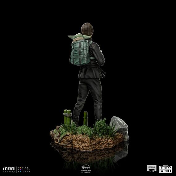 BOOK OF BOBA FETT - Luke & Grogu - Figure 1/10 Art Scale 20cm