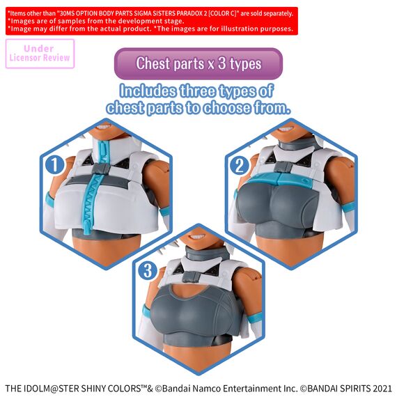 30MS - Option Body Parts Sigma Sisters Paradox 2 (Color C) - Model Kit
