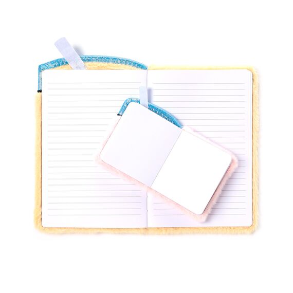 KAWAII - Boba the Bubble Tea - Premium Fluffy Notebook + 1 Mini