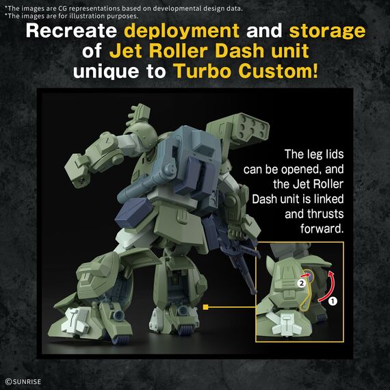 VOTOMS - HG Scopedog Turbo Custom - Model Kit