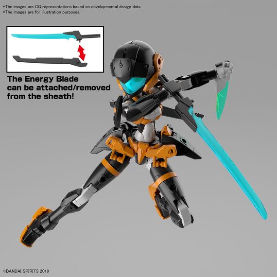30MM - 1/144 EXM-H15D Acerby (Type-D) - Model Kit
