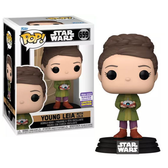 STAR WARS OBI WAN - POP N° 659 - Young Leia with Lola