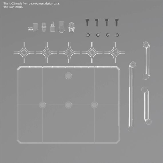 GUNDAM - Action Base 8 (Clear Color) - Model Kit