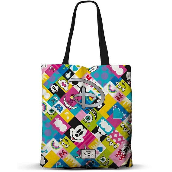 DISNEY 100 Years - Collage - Premium Tote Bag '40x33x1cm' Multicolor