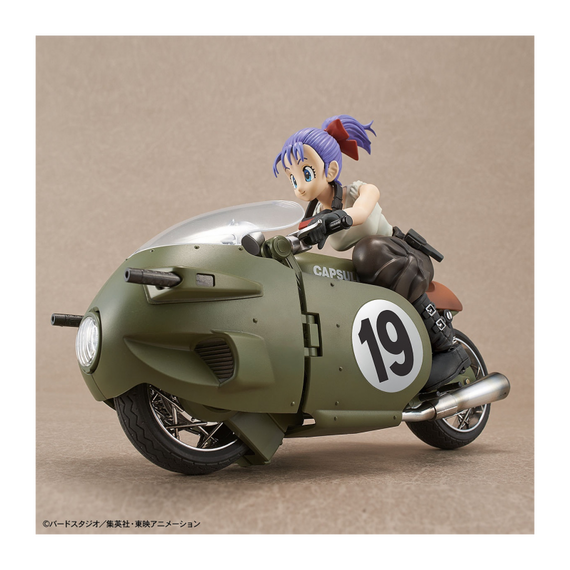 DRAGON BALL - Model Kit - Bulma's Variable No. 19 Motorcycle