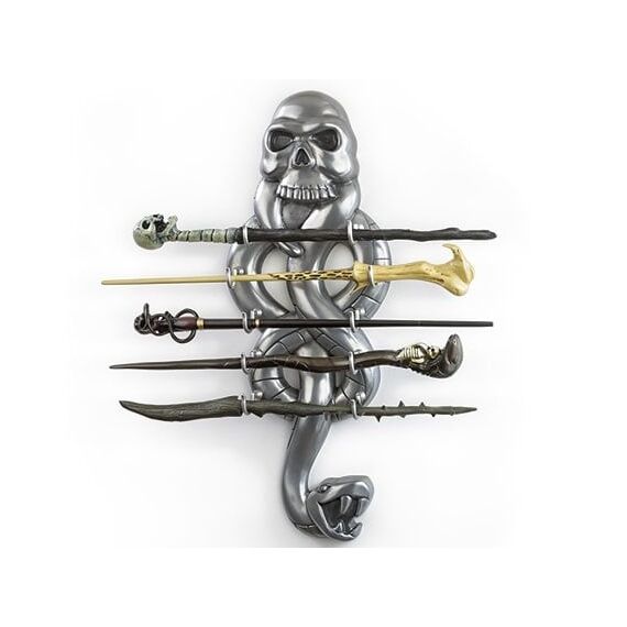 HARRY POTTER - 5 Wands display - Dark mark