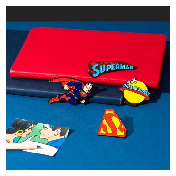 SUPERMAN - Set of 4 Pin's