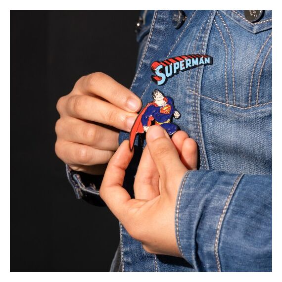 SUPERMAN - Set of 4 Pin's