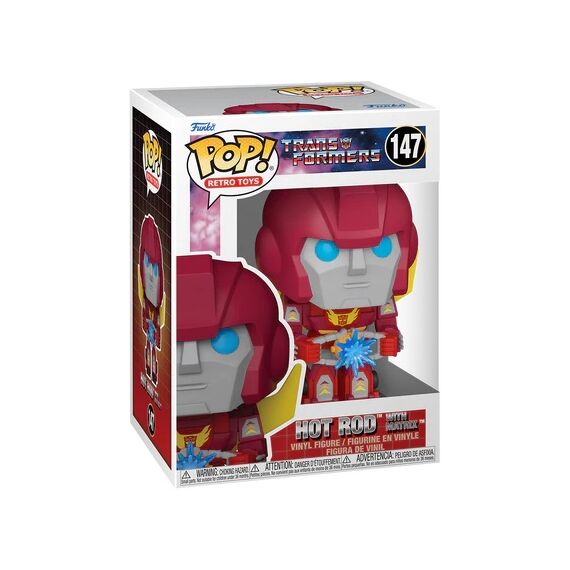 TRANSFORMERS - POP N° 147 - Hot Rod with Matrix