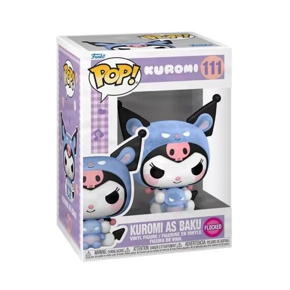 SANRIO - POP N° 111 - Kuromi Friend CSPLY (Flocked)