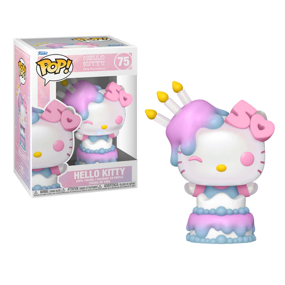 HELLO KITTY 50TH Anniv. - POP Sanrio N° 75 - Hello Kitty in Cake