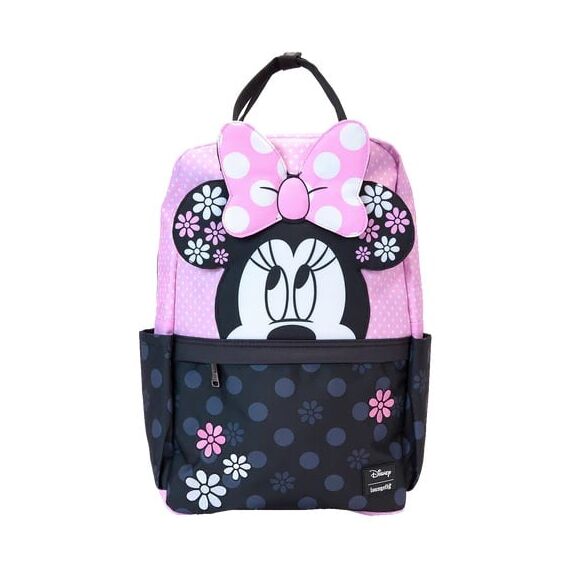 DISNEY - Minnie "Floral Rock the Dots" - Nylon Backpack LoungeFly