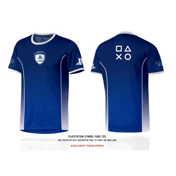 PLAYSTATION - T-Shirt Esport Jersey Playstation Symbol (S)