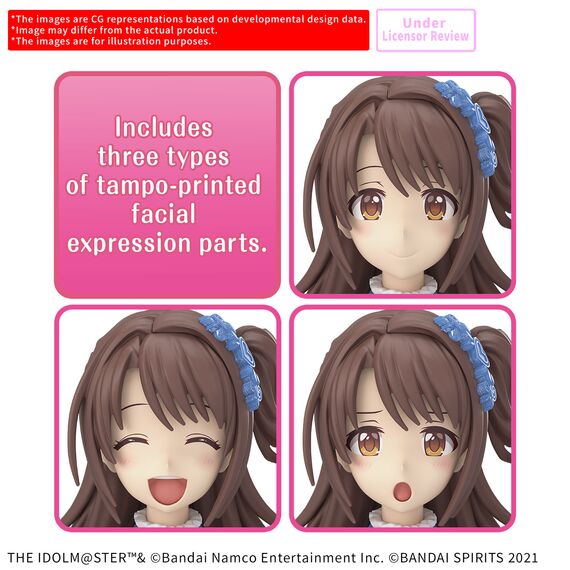 IDOL MASTER - 30MS Uzuki Shimamura (20th Anniv. You and I) - Model Kit