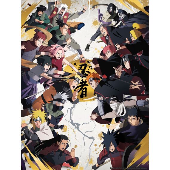 NARUTO SHIPPUDEN - Golden Poster 30x40cm