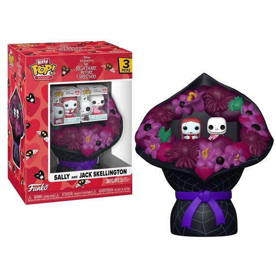 TNBC VALENTINES - Jack & Sally - Bitty Pop Bouquet