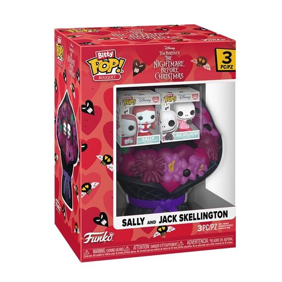 TNBC VALENTINES - Jack & Sally - Bitty Pop Bouquet