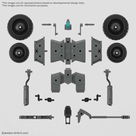 30MM 1/144 Extended Armament Vehicle B - Model Kit