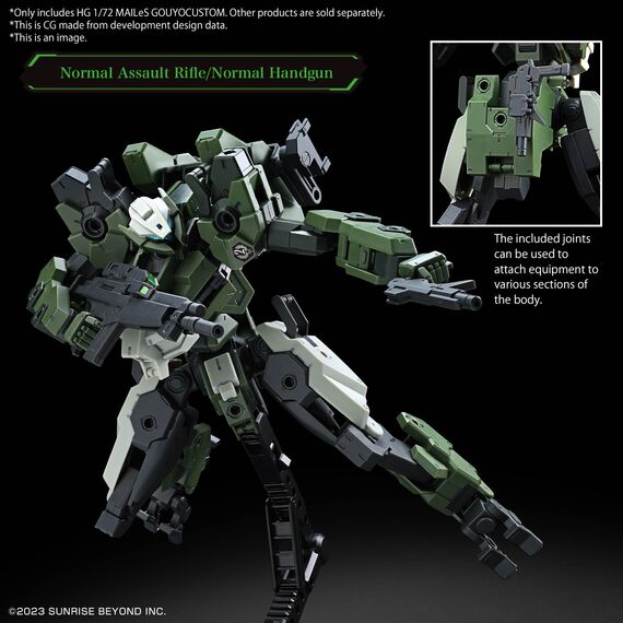 AMAIM - HG 1/72 MAILeS Gouyocostum - Model Kit