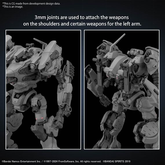 Armored Core VI RaD CC-2000 Orbiter - Model Kit