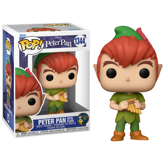 PETER PAN "70TH ANNIVERSARY" - POP N° 1344 - Peter with Flute
