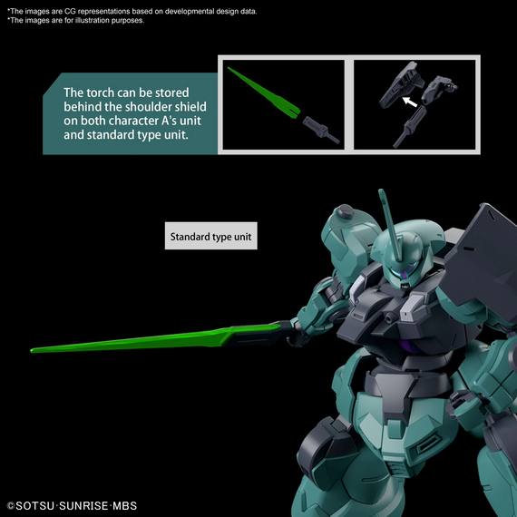 GUNDAM -HG 1/144 Dilanza Standard Type/Charac. A's Dilanza - Model Kit