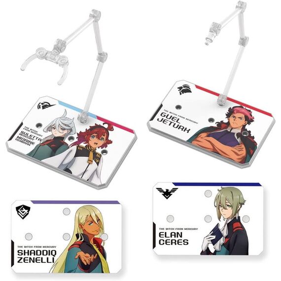 GUNDAM WITCH FROM MERCURY-Action Base 6 Sticker Set (Clear) -Model Kit