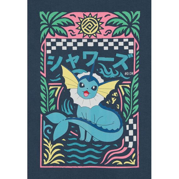 POKEMON - Vaporeon - Men T-Shirt Loose Fit (S)