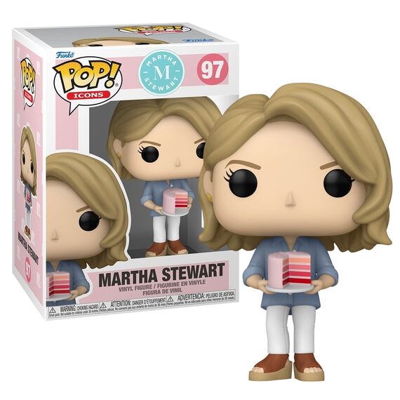 POP Icons N° XXXX - Martha Stewart (with Cake)