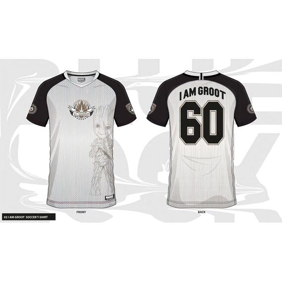 MARVEL - I Am Groot 60 - Soccer Jersey Men (L)