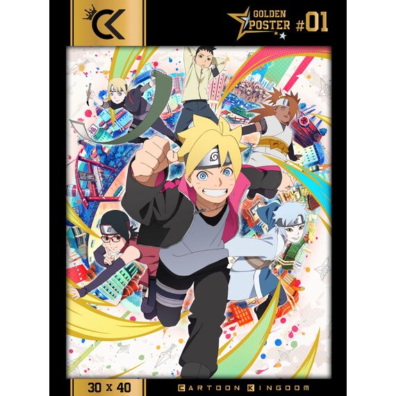 BORUTO - Golden Poster 30x40cm