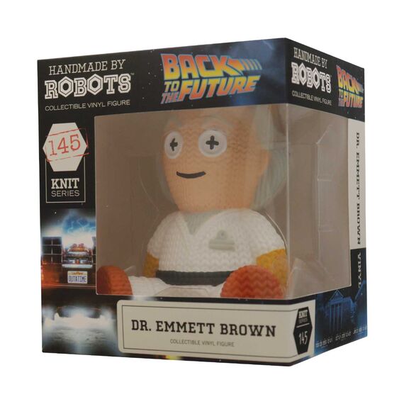 DOC BROWN - Handmade By Robots N°145 - Collectible Vinyl Figure