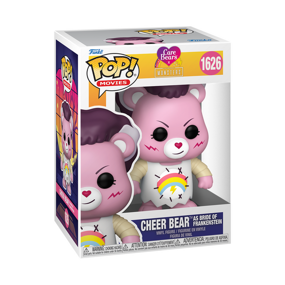 UM X Care Bears - POP Movies N°1626 - Cheer Bear Bride of Frankenstein