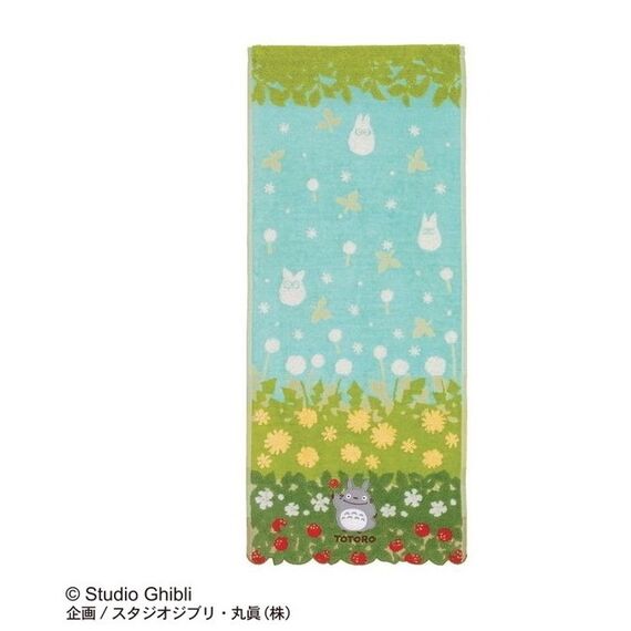 MY NEIGHBOR TOTORO - Totoro Flower & Strawberry - Towel 34x80cm