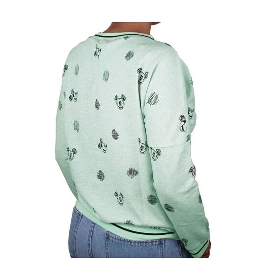 DISNEY - Sweat Crayon Mickey GIRL - Green (M)