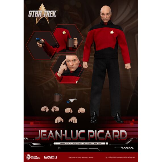 STAR TREK GENERATIONS - Jen-Luc Picard - Figure 20.5cm
