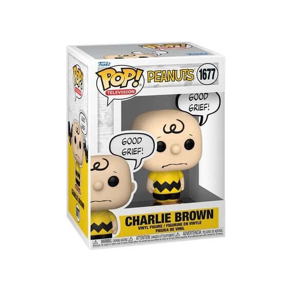 PEANUTS - POP Television N° 1677 - Charlie Brown (Good Grief)